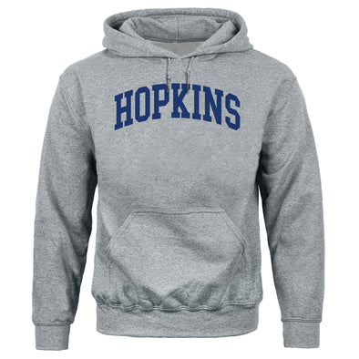 Johns Hopkins University Heritage Hooded Sweatshirt (Charcoal Grey)