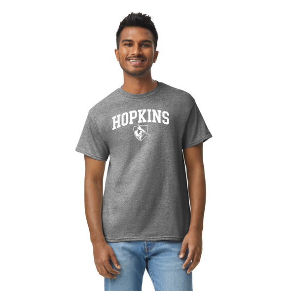 Johns Hopkins University Spirit T-Shirt (Charcoal Grey)