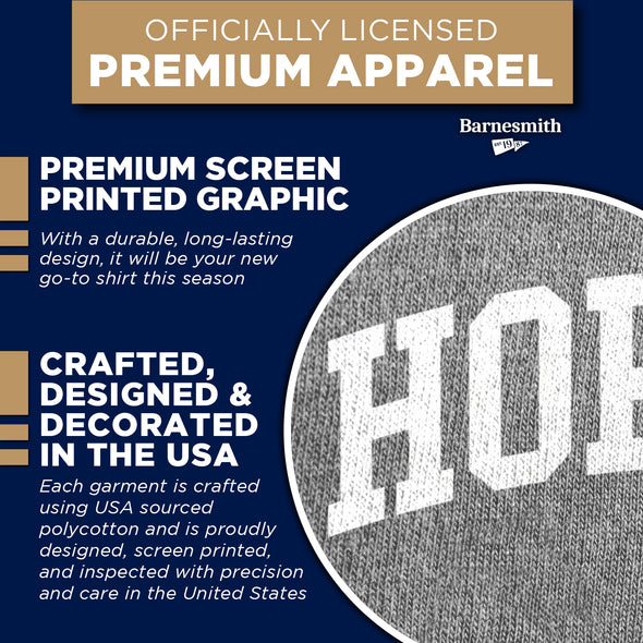 Johns Hopkins University Spirit T-Shirt (Charcoal Grey)