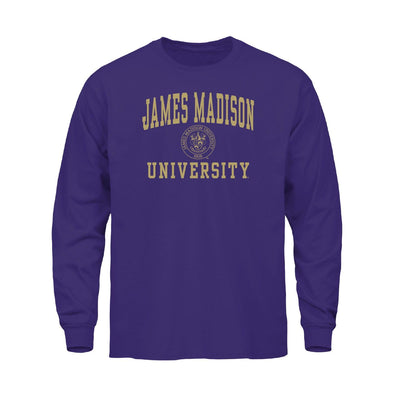 James Madison University Heritage Long Sleeve T-Shirt (Purple)