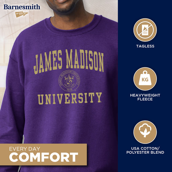 James Madison University Heritage Sweatshirt (Purple)