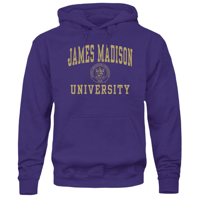 James Madison University Heritage Hooded Sweatshirt (Purple)