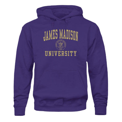 James Madison University Heritage Hooded Sweatshirt (Purple)