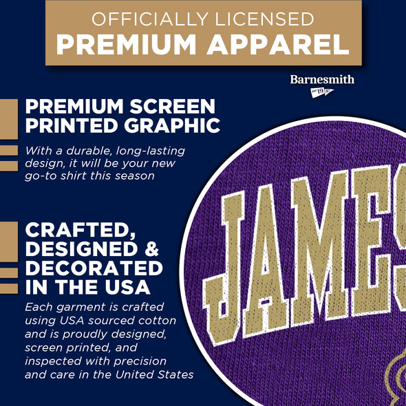 James Madison University Spirit T-Shirt (Purple)