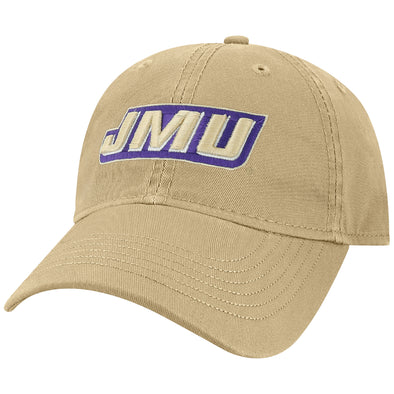 James Madison University Spirit Baseball Hat One-Size (Khaki)
