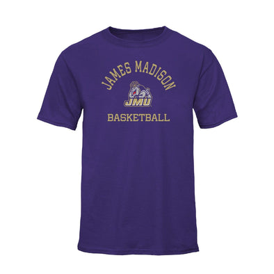 James Madison University Basketball T-Shirt (Purple)