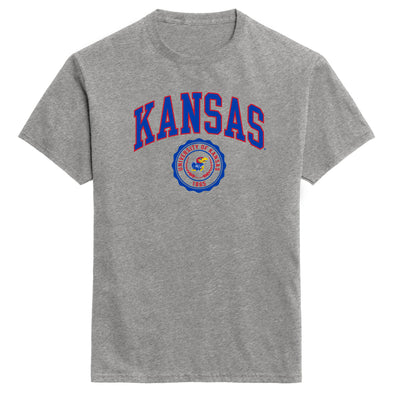 University of Kansas Heritage T-Shirt (Charcoal Grey)