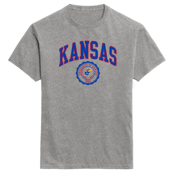 University of Kansas Heritage T-Shirt (Charcoal Grey)