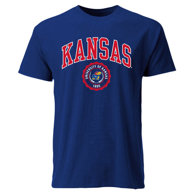 University of Kansas Heritage T-Shirt (Royal Blue)