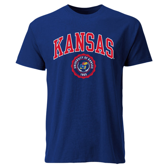 University of Kansas Heritage T-Shirt (Royal Blue)