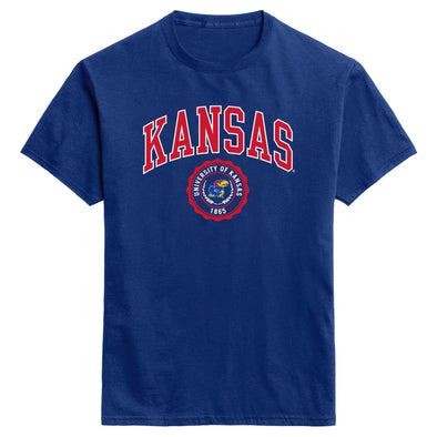 University of Kansas Heritage T-Shirt (Royal Blue)