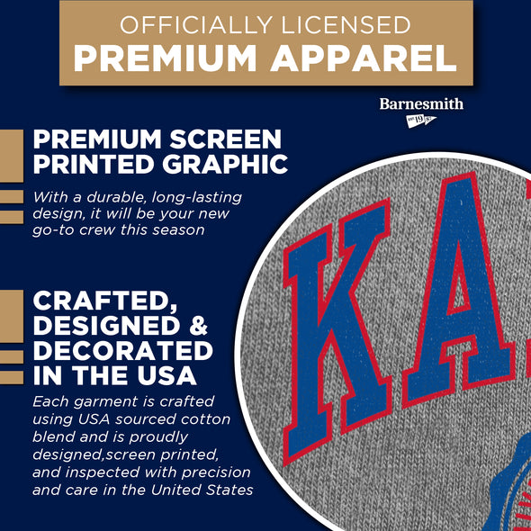 University of Kansas Heritage Sweatshirt (Charcoal)