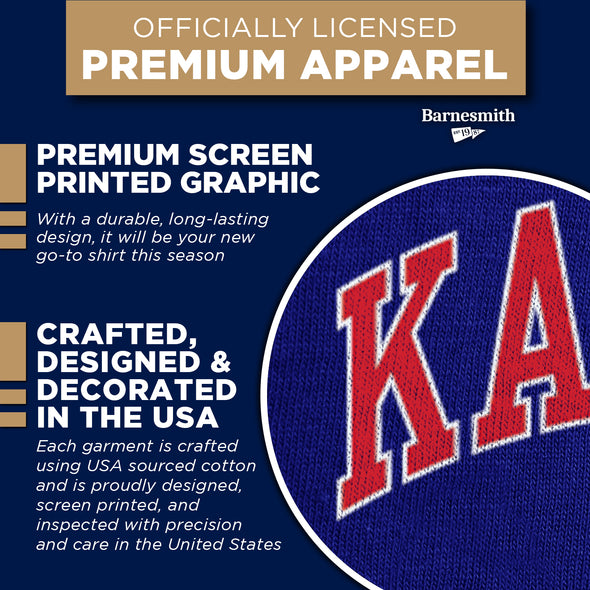 University of Kansas Spirit T-Shirt (Royal Blue)