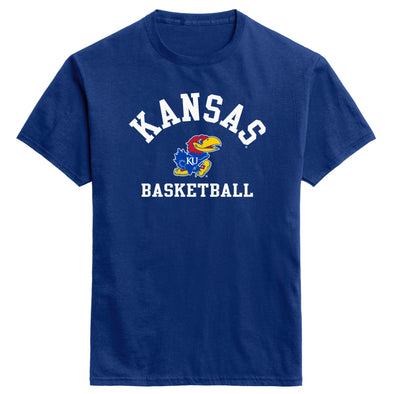 University of Kansas Basketball T-Shirt (Royal Blue)