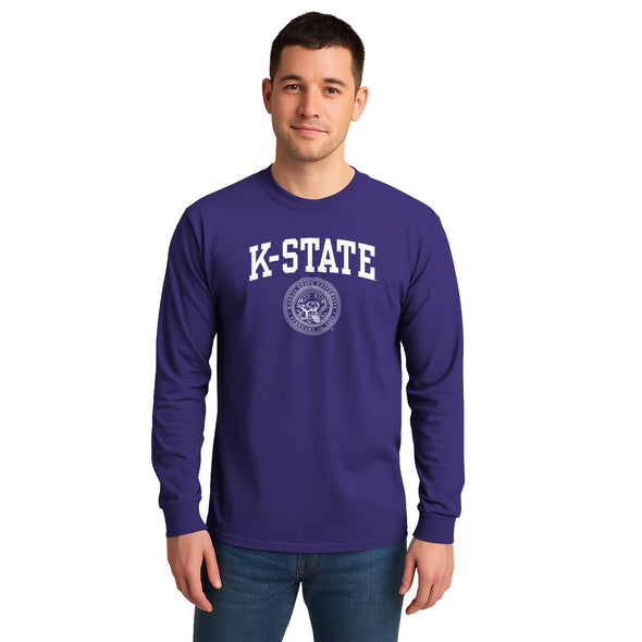 Kansas State University Heritage Long Sleeve T-Shirt (Purple)