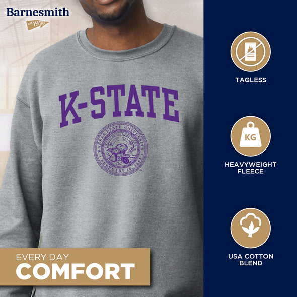Kansas State University Heritage Sweatshirt (Charcoal Grey)