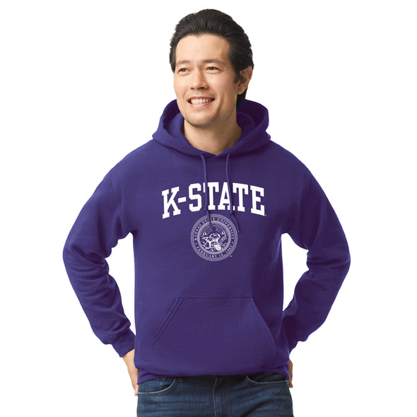 Kansas State University Heritage Hooded Sweatshirt (Purple)