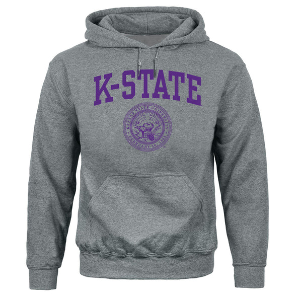 Kansas State University Heritage Hooded Sweatshirt (Charcoal Grey)