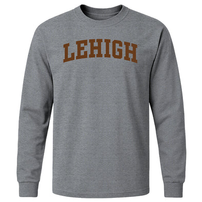 Lehigh University Classic Long Sleeve T-Shirt (Charcoal Grey)