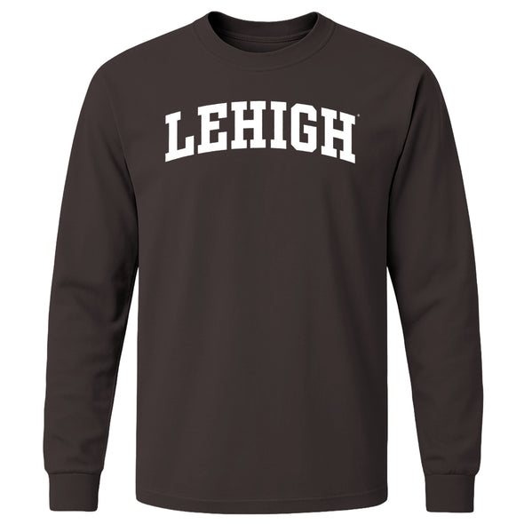 Lehigh University Classic Long Sleeve T-Shirt (Brown)