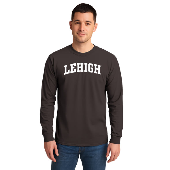 Lehigh University Classic Long Sleeve T-Shirt (Brown)