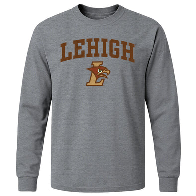 Lehigh University Heritage Long Sleeve T-Shirt (Charcoal Grey)