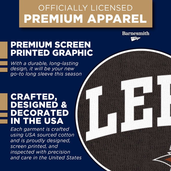 Lehigh University Heritage Long Sleeve T-Shirt (Brown)