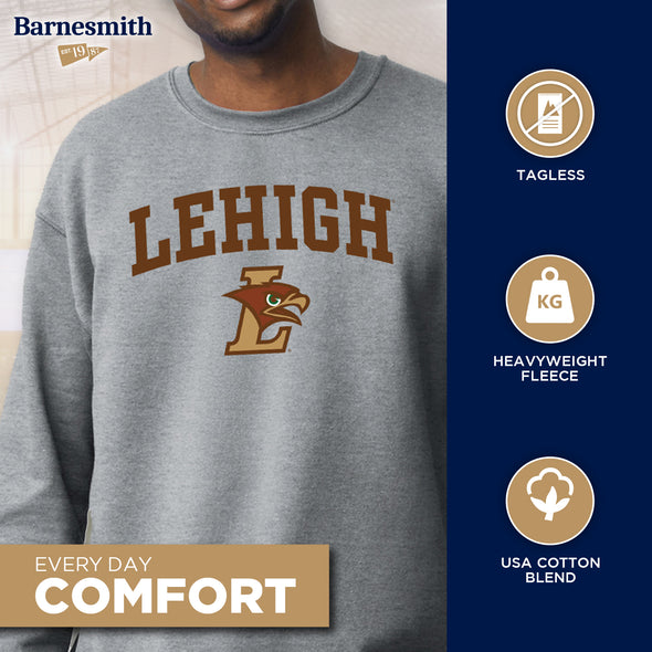 Lehigh University Heritage Sweatshirt (Charcoal Grey)