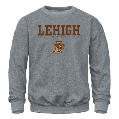 Lehigh University Spirit Sweatshirt (Charcoal Grey)