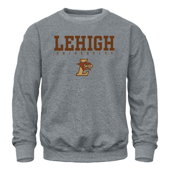 Lehigh University Spirit Sweatshirt (Charcoal Grey)