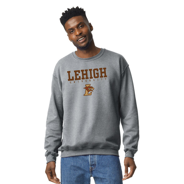 Lehigh University Spirit Sweatshirt (Charcoal Grey)