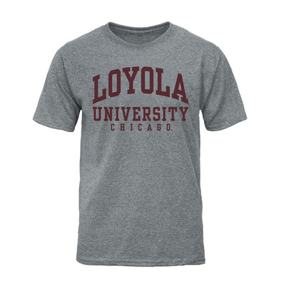 Loyola University Chicago Classic T-Shirt (Charcoal Grey)