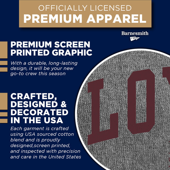 Loyola University Chicago Heritage Sweatshirt (Charcoal Grey)
