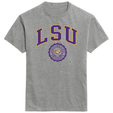 Louisiana State University Heritage T-Shirt (Charcoal Grey)