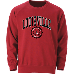 University of Louisville Heritage Crewneck Sweatshirt (Cardinal)