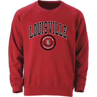 University of Louisville Heritage Crewneck Sweatshirt (Cardinal)