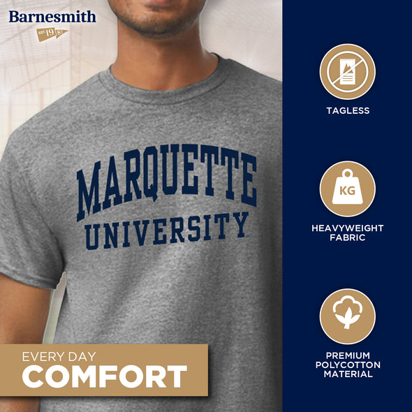 Marquette University Classic T-Shirt (Charcoal Grey)