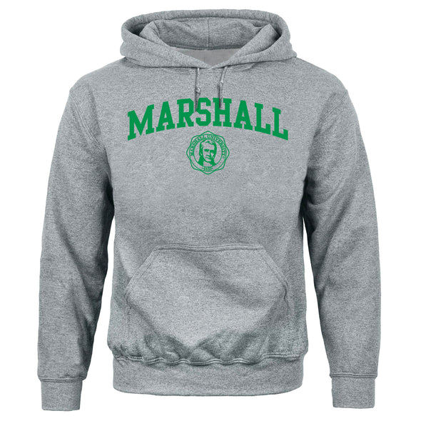 Marshall University Heritage Hooded Sweatshirt (Charcoal Grey)