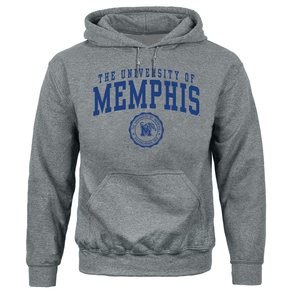 The University of Memphis Heritage Hooded Sweatshirt (Charcoal Grey)