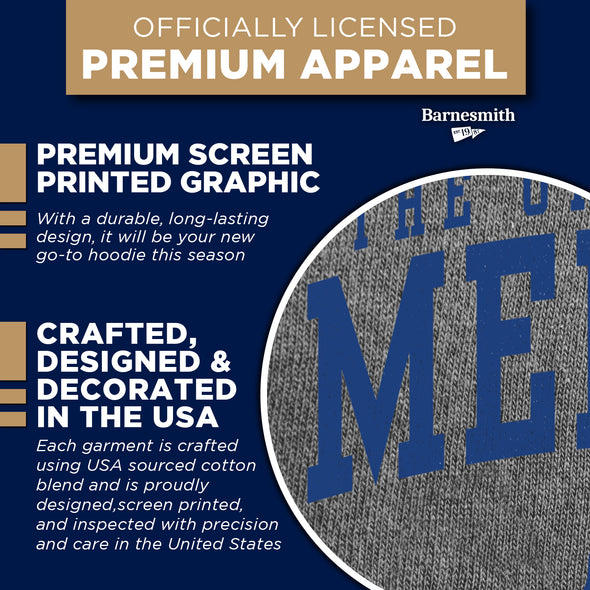 The University of Memphis Heritage Hooded Sweatshirt (Charcoal Grey)