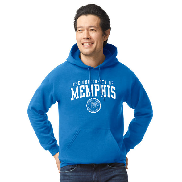 The University of Memphis Heritage Hooded Sweatshirt (Royal Blue)