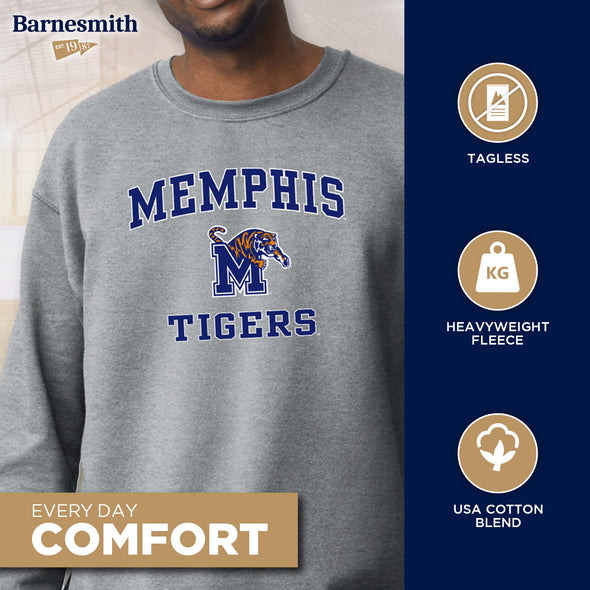 University of Memphis Spirit Sweatshirt (Charcoal Grey)