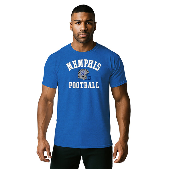 University of Memphis Football T-Shirt (Royal Blue)