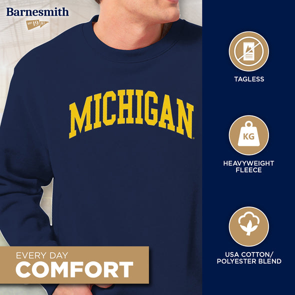 University of Michigan Classic Sweatshirt (Navy)
