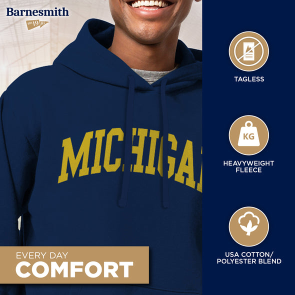 University of Michigan Classic Hood (Navy)
