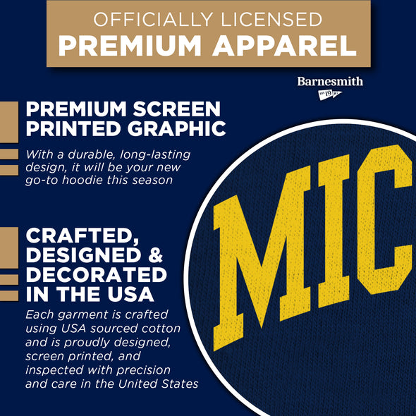 University of Michigan Classic Hood (Navy)