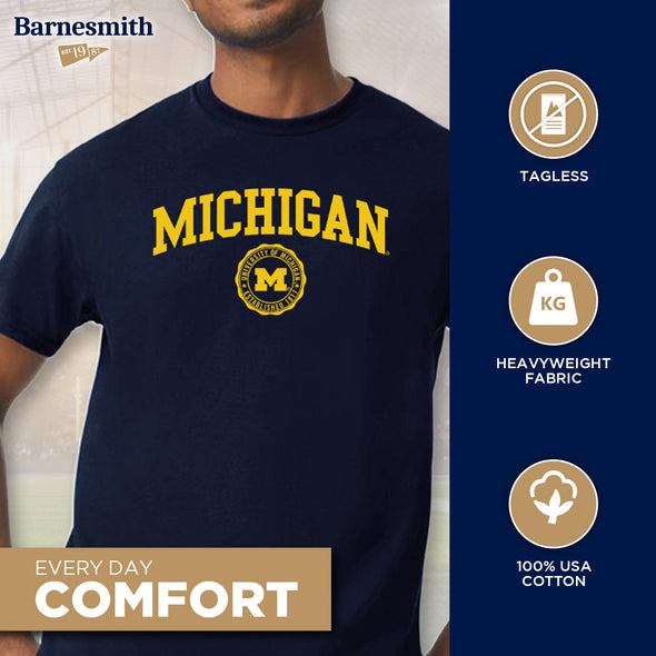 University of Michigan Heritage T-Shirt (Navy)