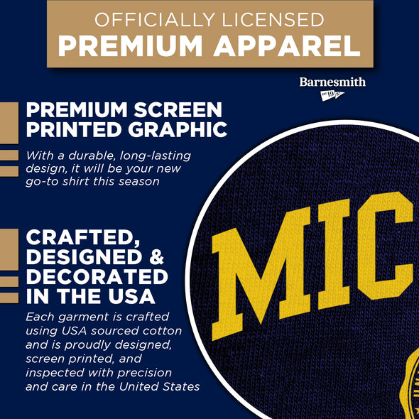 University of Michigan Heritage T-Shirt (Navy)