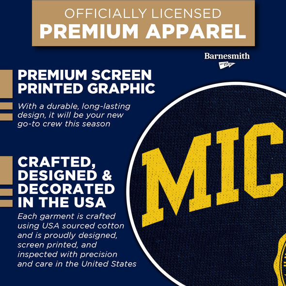 University of Michigan Heritage Sweatshirt (Navy)