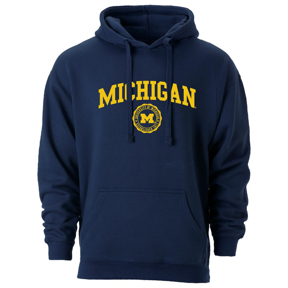 University of Michigan Heritage Hooded Sweatshirt (Navy)